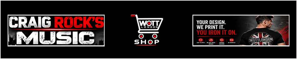 Craig Rock Music, WottLondon Shop and Transfer Designs