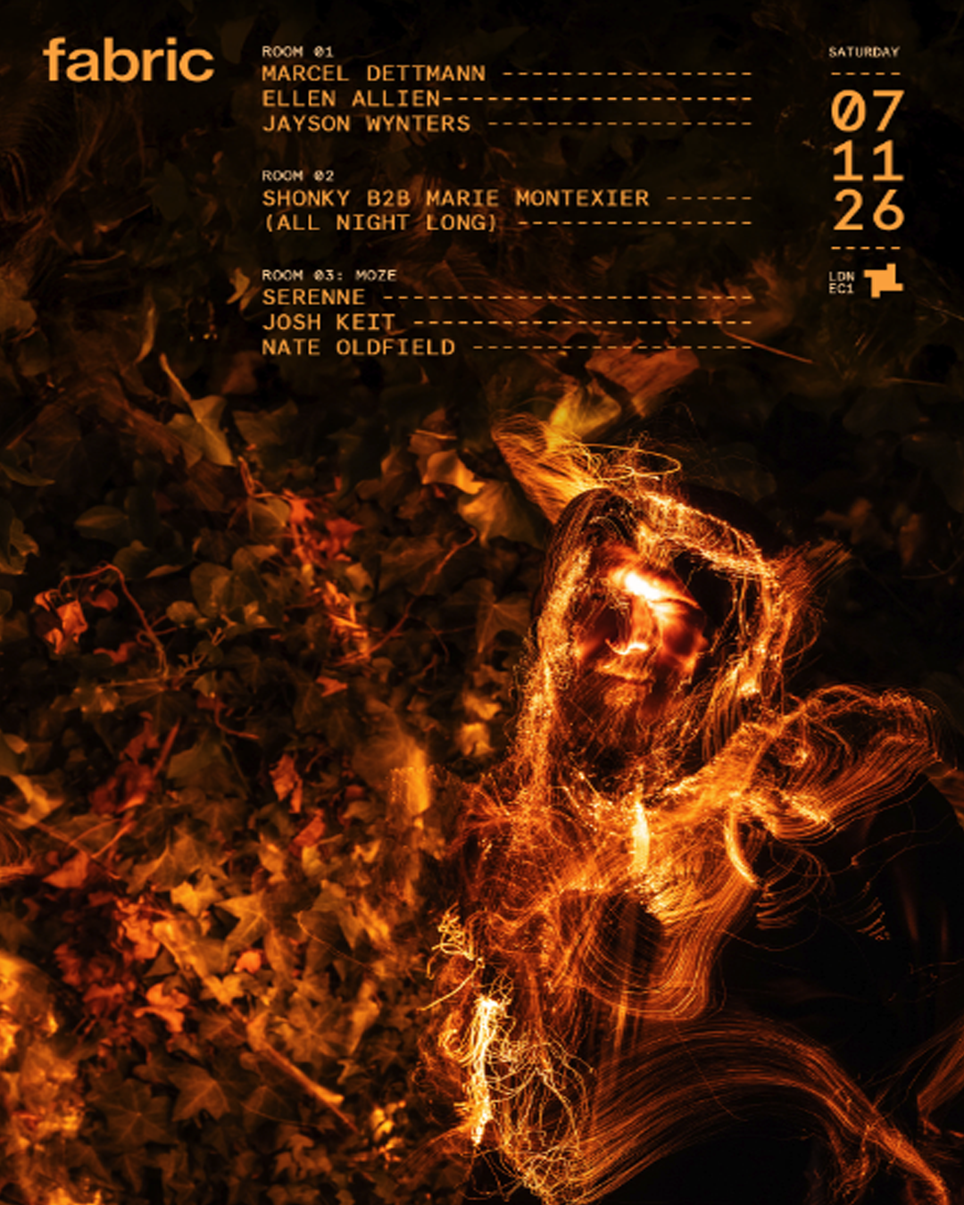 Marcel Dettmann and Ellen Allien at fabric London