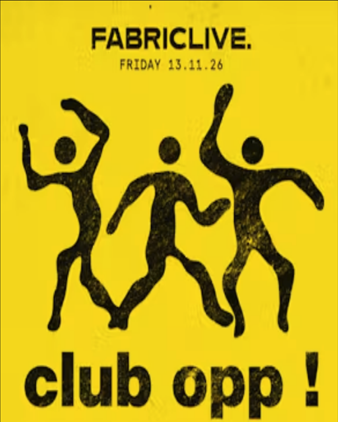 FABRICLIVE: CLUB OPP at FABRIC London