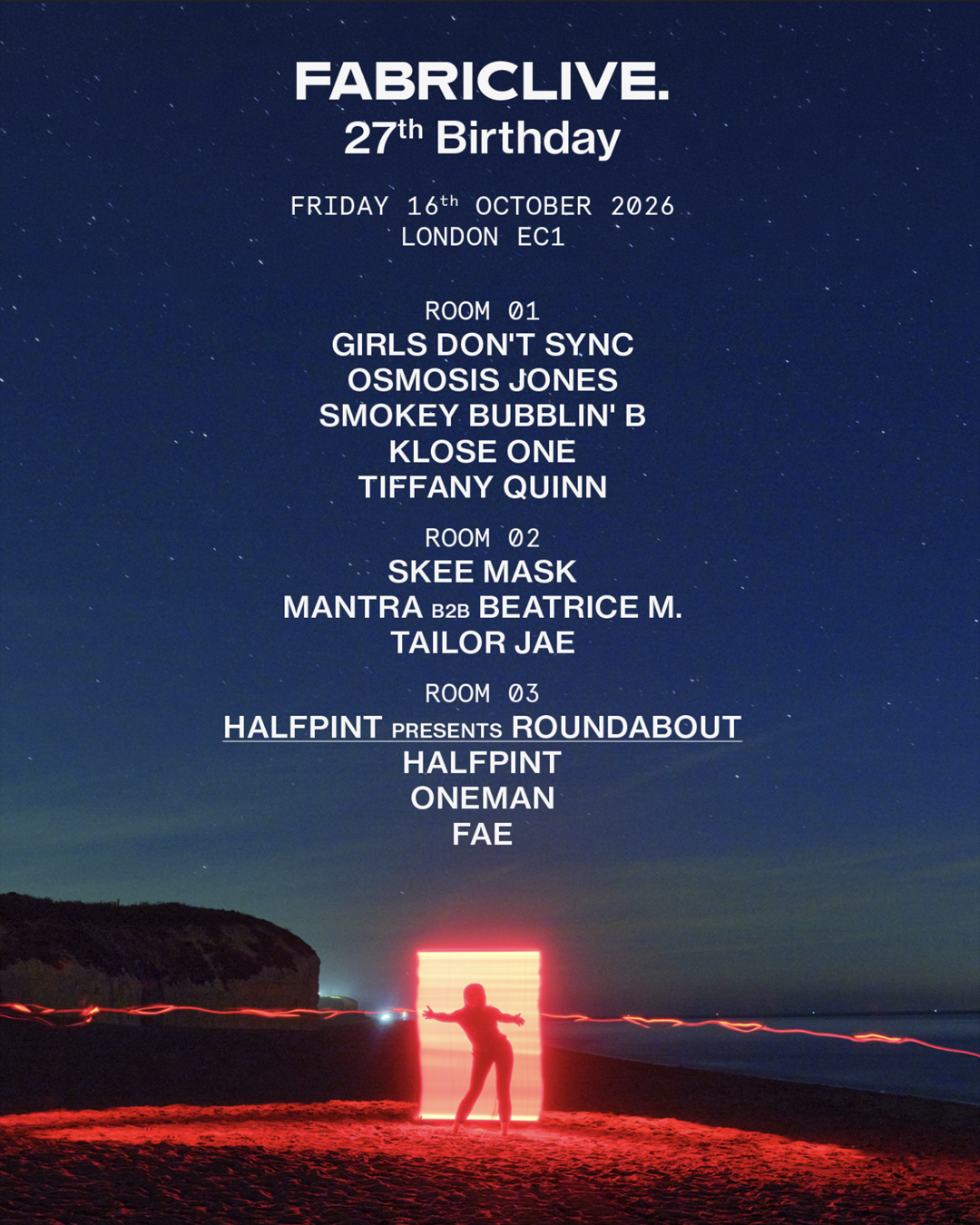 FABRICLIVE 27th Birthday