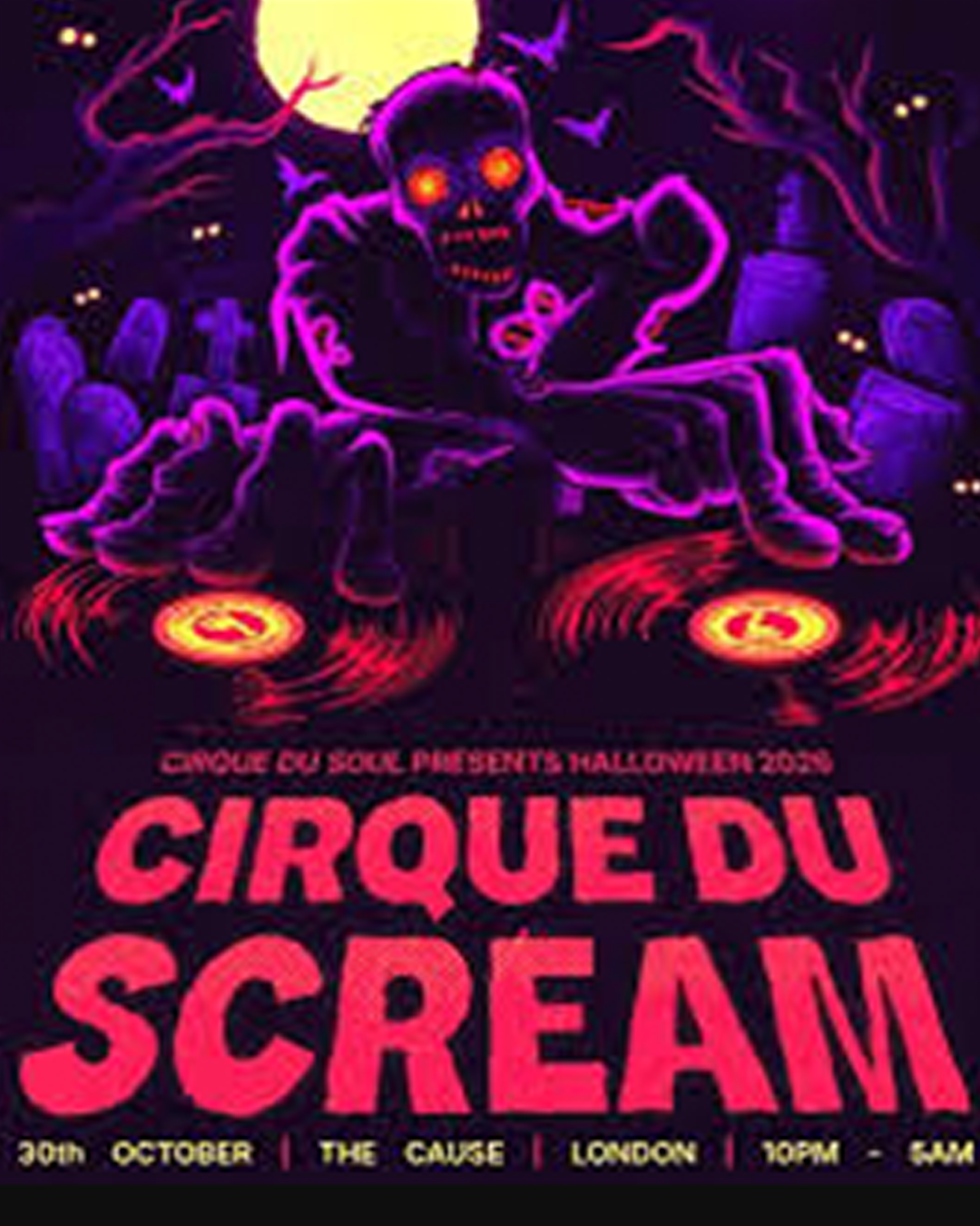 Cirque Du Soul Halloween at The Cause