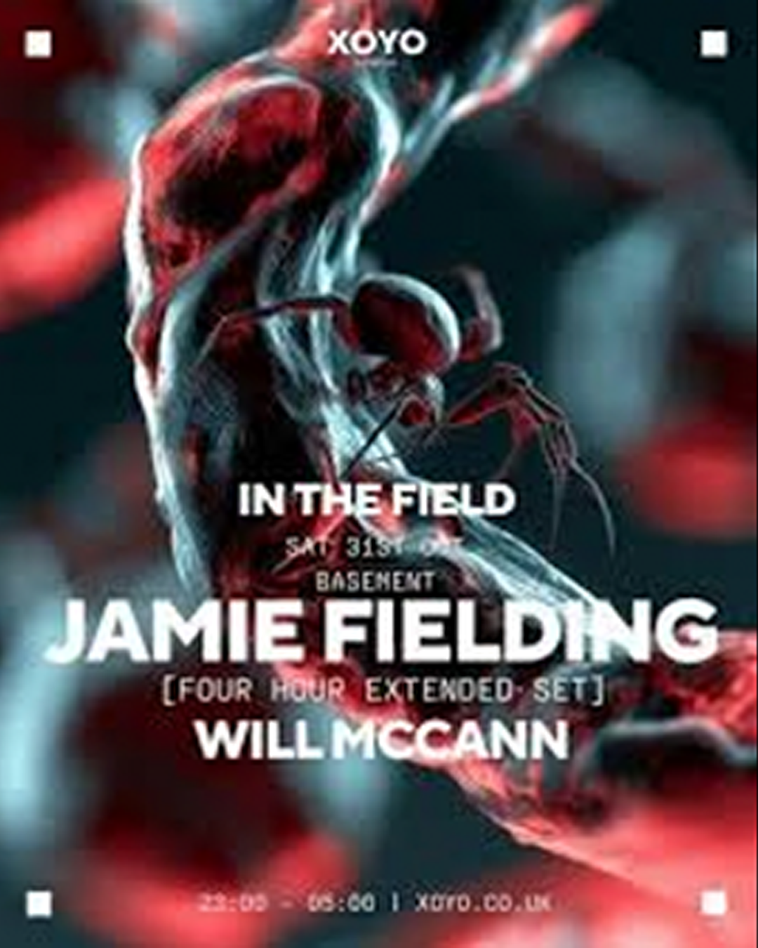 XOYO Halloween In The Field with Jamie Fielding