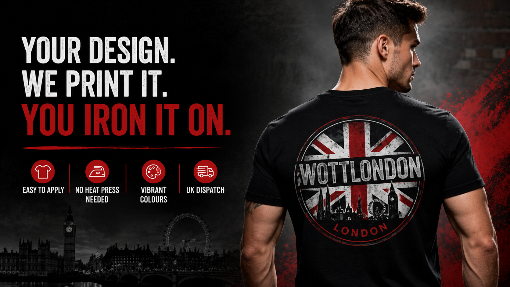 WottLondon Custom Iron-On Transfers